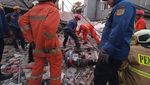 Penampakan Bangunan Roboh di Jakpus Tewaskan 1 Orang