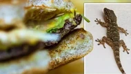 Pesan Burger McD, Wanita Ini Dapat Kejutan Kadal Terjepit