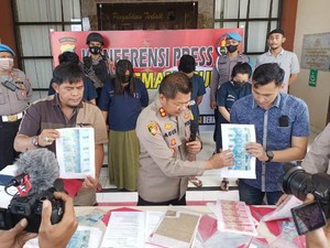 Produksi-Edarkan Upal, Pasutri Asal Kediri Ditangkap Polres Temanggung