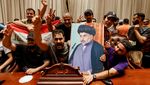 Keriuhan Demonstran Saat Kuasai Gedung Parlemen Irak, Ini Fotonya