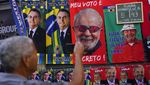 Lihat Perang Poster Lula da Silva vs Bolsonaro dalam Pilpres Brasil