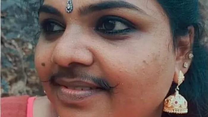 Shyja, wanita asal India yang viral karena berkumis