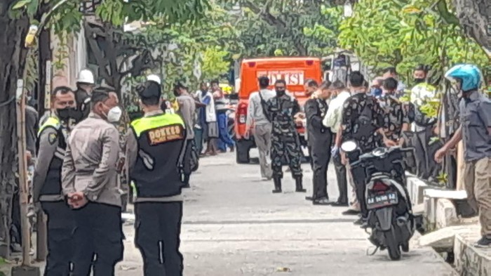 Suasana TKP ditemukannya Kopda Muslimin dalam kondisi tewas (Istimewa) Suasana TKP ditemukannya Kopda Muslimin dalam kondisi tewas (Istimewa)