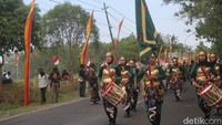 Upacara yang dilaksanakan setahun sekali ini dimulai dengan teaterikal hingga menyembelih ratusan ayam untuk ingkung sebagai wujud syukur kepada Tuhan. Foto: Pradito Rida Pertana/detikJateng