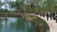 Setelah kejadian itu, Wisang Sanjaya dan Yudopati yang selamat kemudian membuat bendungan untuk mengairi lahan pertanian di wilayah Gedangan. Foto: Pradito Rida Pertana/detikJateng