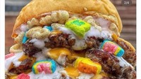 Burger dengan beragam isian, gimana menurut kamu detikers?