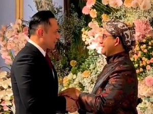 Momen AHY Bertemu Para Tokoh di Resepsi Anak Anies, Jokowi hingga Paloh