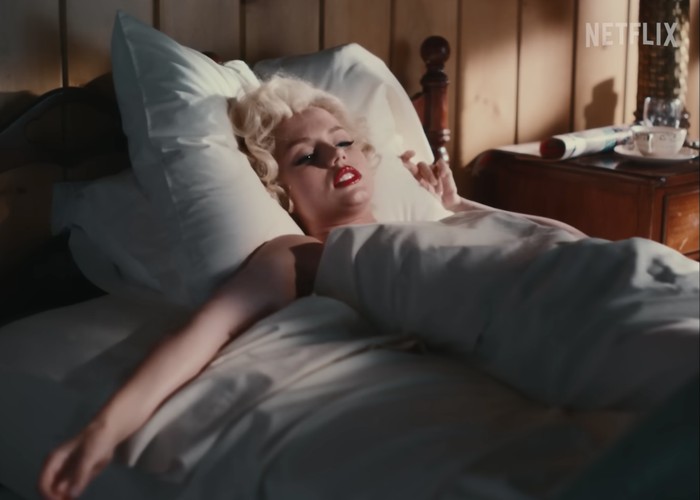 Ana de Armas sebagai Marilyn Monroe.