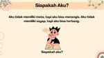 Aku Siapa Sih? Teka-teki Mudah Ini Harusnya Nggak Bikin Otak Ngebul