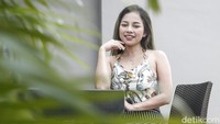 Ghisela Kell merupakan seorang model yang tak pernah ragu-ragu menampilkan kemolekan tubuhnya. (Foto: Grandyos Zafna/detikcom) 