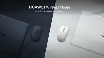 Ada juga aksesoris Huawei Wireless Mouse yang tersedia dalam dua pilihan warna Ink Blue dan White. Mouse ini bisa digunakan untuk laptop, komputer, dan tablet Huawei. Foto: Huawei