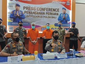 Ditpolairud Bali Tangkap 2 Tersangka Penyelundupan 15 Penyu Hijau