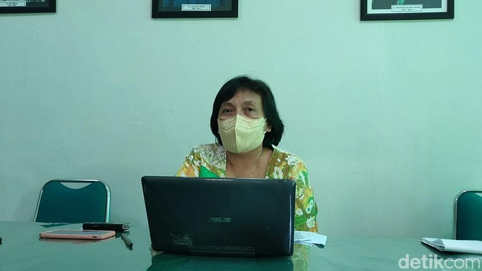 Juru Bicara Satgas COVID-19 Kulon Progo, Baning Rahayujati. Foto diunggah Jumat (29/7/2022).