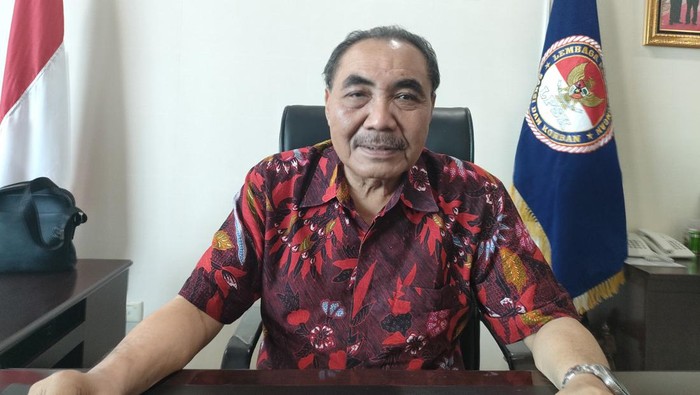 Ketua LPSK Hasto Atmojo Suroyo (Dwi Rahmawati-detikcom)