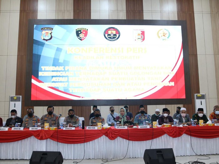 Konferensi pers terkait pengabulan RJ terhadap 9 tersangka Persekusi Gereja
