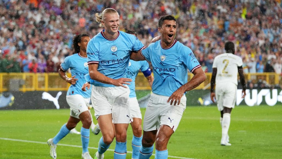 Gaya main Manchester City tetap sama meski kedatangan Erling Haaland (Manchester City FC via Getty Ima/Matt McNulty - Manchester City)