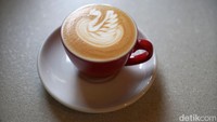 Kopi siap untuk disajikan.