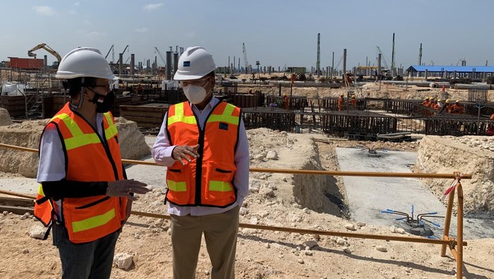 Menteri ESDM Tinja Smelter Freeport di Gresik