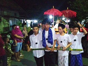 Meriah! Pawai Budaya Tahun Baru Islam 1444 Hijriah di Loloan Jembrana