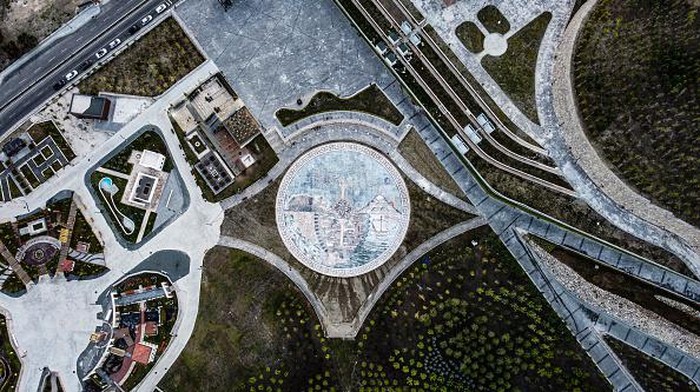HATAY, TURKIYE - JULY 27: An aerial view of the 