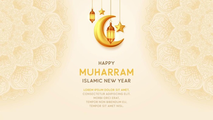 Poster ucapan tahun baru islam