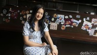 Namun Rebecca Suwignyo tak terlalu ambil pusing soal hal itu. (Foto: Rifkianto Nugroho/detikcom)