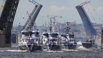 Deretan Kapal Perang Rusia Pamer Kekuatan di Laut Baltik, Ada Apa?