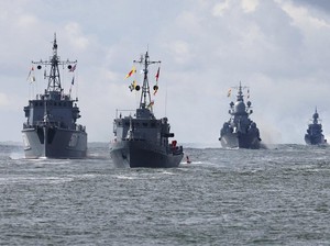 Rusia Gelar Latihan Angkatan Laut Gabungan dengan China-Iran