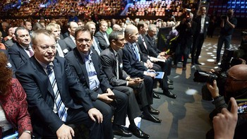 Seperti diketahui, strategi memakai Windows Phone gagal total. Sampai akhirnya, Nokia dibeli dengan harga murah oleh Microsoft di 2013. Pada tahun 2015, Elop ikut kena PHK ketika bisnis ponsel Nokia gagal dan Microsoft tidak melanjutkannya. Foto: Getty Images