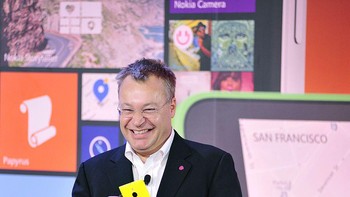 Mengenai isu Trojan horse itu, saya sungguh hanya bekerja untuk keuntungan para pemegang saham Nokia. Sebagai tambahan, seluruh keputusan bisnis dan strategi yang fundamental dilakukan dengan dukungan dan persetujuan dewan direksi Nokia, Elop membela diri. Foto: Getty Images