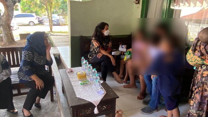 Tim Seruni bertemu dengan anak-anak Kopda Muslimin, Jumat (29/7/2022).