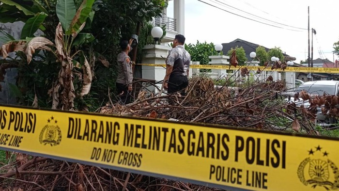 Lokasi korban tersengat listrik (dok ist)