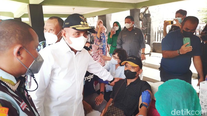 Vaksinasi Booster Rendah Gubsu Edy Bandingkan Dengan Provinsi Lain