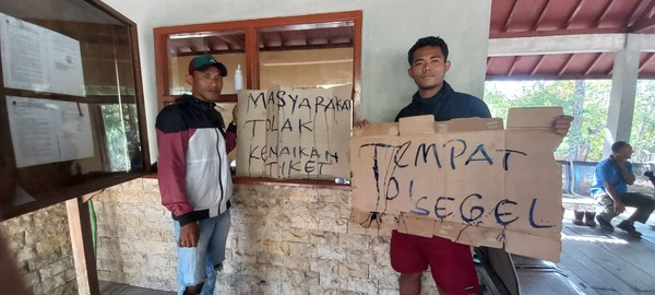 Perekonomian masyarakat di sana masih terpukul akibat COVID-19. Baru akan pulih, ada kebijakan menaikkan tarif. Mereka menilai hal ini akan semakin menyengsarakan masyarakat Desa Komodo. Foto: dok. Istimewa Perekonomian masyarakat di sana masih terpukul akibat COVID-19. Baru akan pulih, ada kebijakan menaikkan tarif. Mereka menilai hal ini akan semakin menyengsarakan masyarakat Desa Komodo. Foto: dok. Istimewa