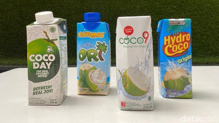 4 Air Kelapa Kemasan, Mana yang Manisnya Paling Alami?