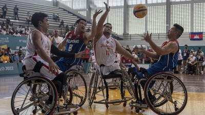 Tim Basket Kursi Roda Indonesia Dikalahkan Filipina