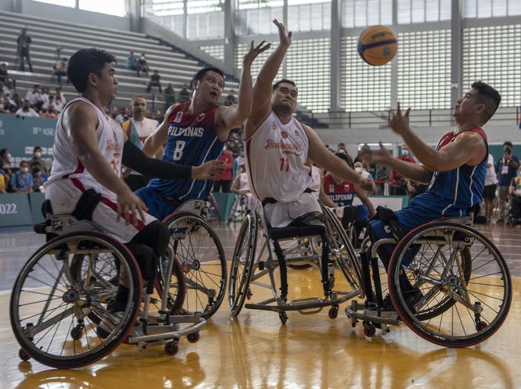 Tim Basket Kursi Roda Indonesia Dikalahkan Filipina