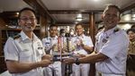 Keseruan Malam Cocktail Party KRI Bima Suci di Singapura