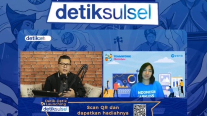 Detik-detik Launching detiksulsel.