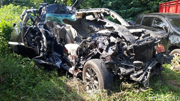 Kondisi Mobdin Bakamla yang Kecelakaan Maut di Tol Boyolali
