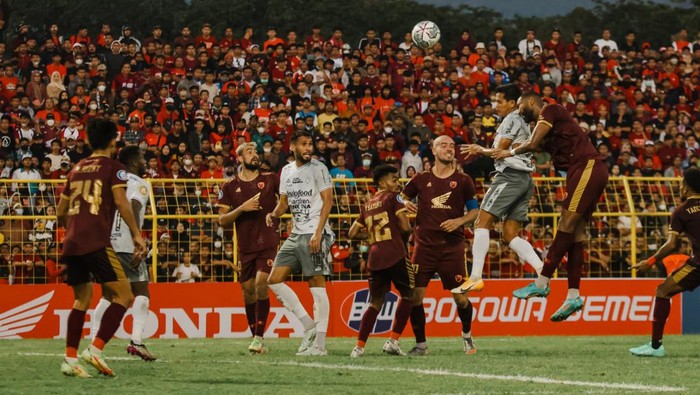 Laga Bali United vs PSM Makassar di Stadion Gelora B.J Habibie, Parepare, Sulawesi Selatan, Jumat (29/7/2022) malam.