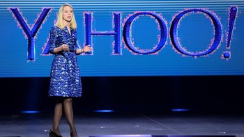 Yahoo, di bawah kepemimpinan Mayer, memang bekerja sangat keras, terutama memperkuat divisi internet mobilenya. Namun di luar mereka, ada perusahaan seperti Apple dan Google yang menyelesaikan persoalan internet mobile dengan jauh lebih baik. Yahoo tertinggal. Foto: Getty Images