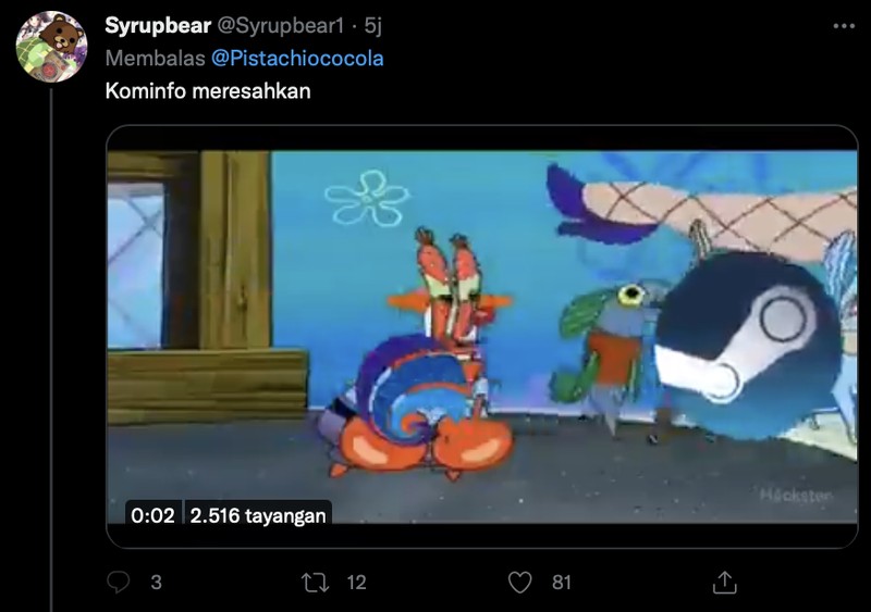 Meme Kominfo bertebaran di linimasa usai memblokir Steam, Epic Games, hingga PayPal