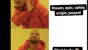 Mereka juga protes, kenapa situs slot judi masih eksis, tetapi konten game hingga transaksi keuangan diblokir. Foto: Twitter