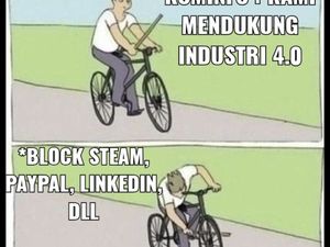 Meme Kominfo Blokir Steam Hingga PayPal Bertebaran di Internet