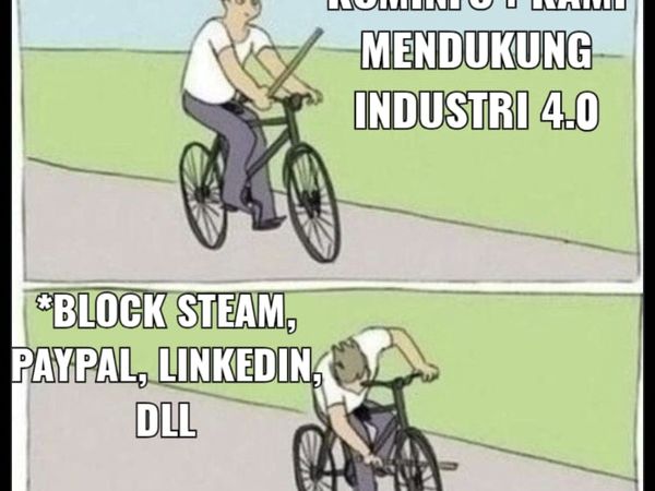 Meme Kominfo Blokir Steam Hingga PayPal Bertebaran di Internet