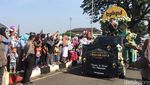 Meriahnya Pawai Tahun Baru Islam di Sukabumi