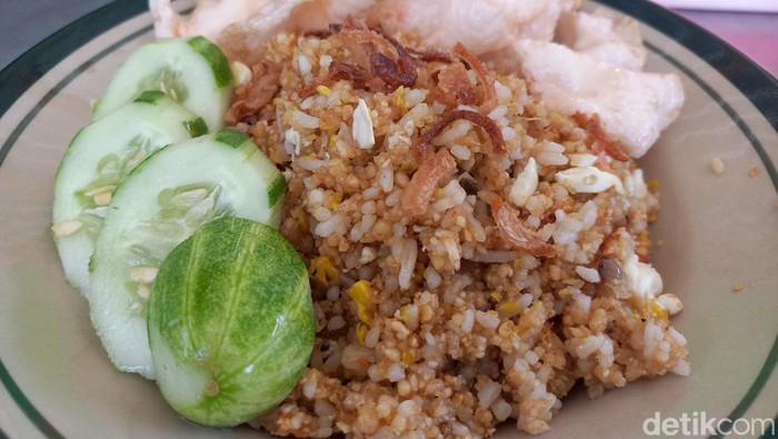 Nasi tiwul goreng khas Wonogiri. Foto diunggah Minggu (30/7/2022)