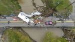 Penampakan Banjir yang Tewaskan Belasan Orang di Kentucky