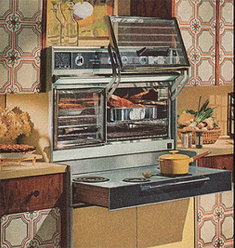 Peralatan masak antik bergaya vintage yang tak kalah keren.